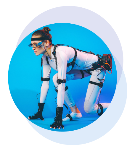 Photo of person in tracking suit